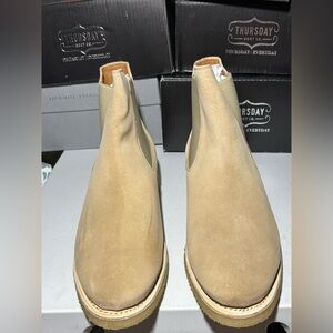 Dune Cavalier Boot from Thursday Boot co, size 12